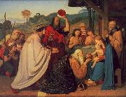 Friedrich Johann Overbeck The Adoration of the Magi 2 China oil painting reproduction